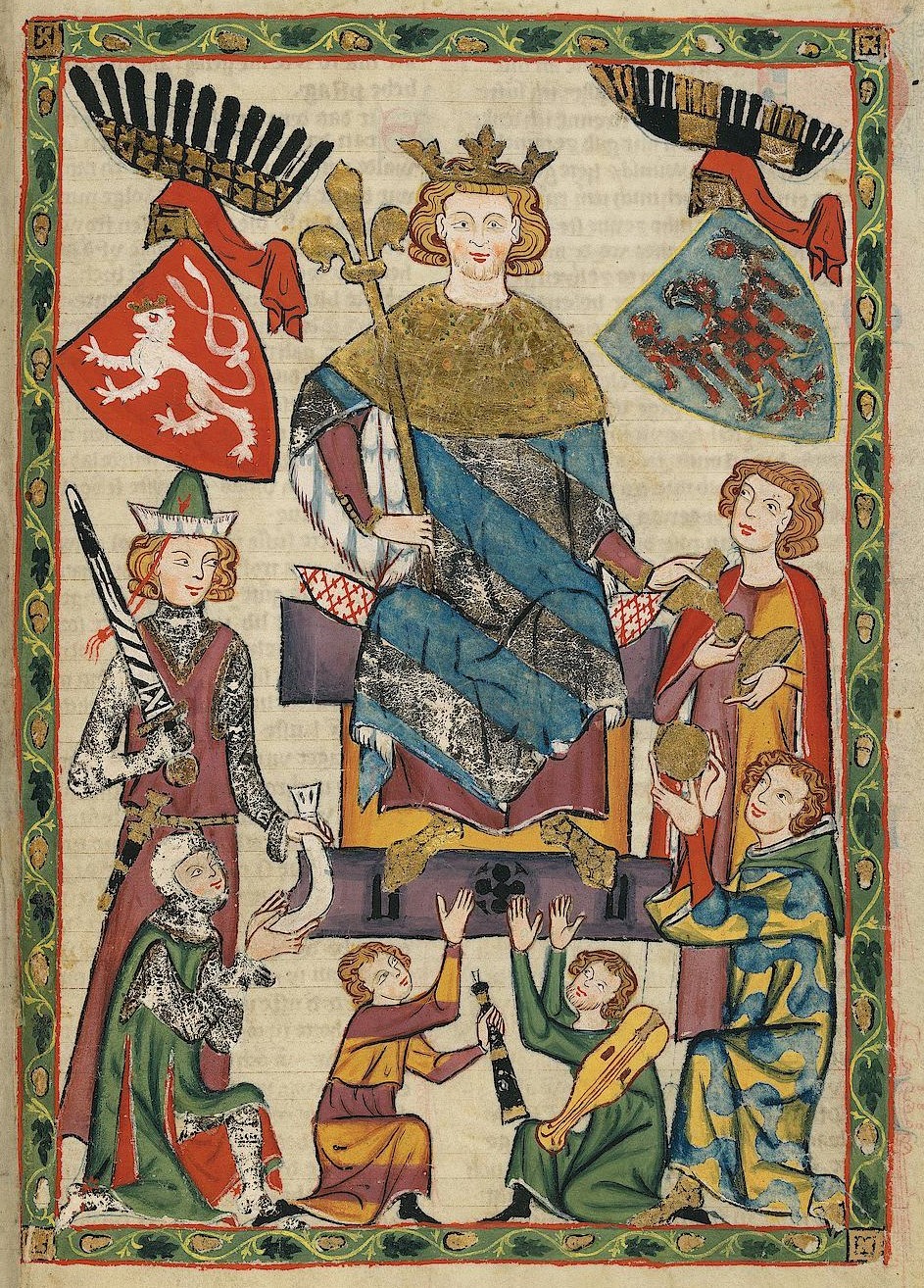 Codex Manesse - Três iluminuras do Grande Livro de Canções manuscritas de  Heidelberg (séc. XIII). Análise iconográfica. Segunda parte